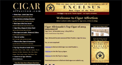 Desktop Screenshot of cigaraffection.com